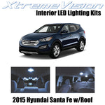 XtremeVision Interior LED for Hyundai Santa Fe w/Panoramic Roof 2015+ (9 Pieces)