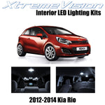 XtremeVision Interior LED for Kia Rio 2012-2014 (3 Pieces) Pure White Interior L
