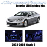 XtremeVision Interior LED for Mazda 6 2003-2008 (8 Pieces) Blue Interior LED Kit