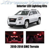 XtremeVision Interior LED for GMC Terrain 2010-2014 (5 Pieces) Red Interior LED