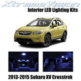 XtremeVision Interior LED for Subaru XV Crosstrek 2013-2015 (6 Pieces) Blue Inte