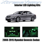 XtremeVision Interior LED for Hyundai Genisis Sedan 2008-2015 (10 Pieces) Green