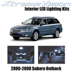 XtremeVision Interior LED for Subaru Outback 2000-2008 (10 Pieces) Cool White In