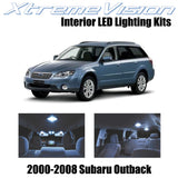 XtremeVision Interior LED for Subaru Outback 2000-2008 (10 Pieces) Cool White In