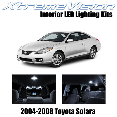 XtremeVision Interior LED for Toyota Solara 2004-2008 (3 Pieces) Pure White Inte