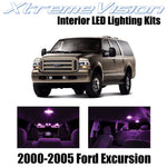 XtremeVision Interior LED for Ford Excursion 2000-2005 (12 Pieces) Pink Interior