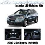 XtremeVision Interior LED for Chevy Traverse 2009-2014 (6 Pieces) Pure White Int