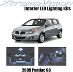 Xtremevision Interior LED for Pontiac G3 2009 (4 Pieces) Cool White Interior LED Kit + Installation Tool
