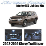 XtremeVision Interior LED for Chevy Trailblazer 2002-2009 (16 Pieces) Cool White