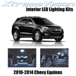XtremeVision Interior LED for Chevy Equinox 2010-2014 (11 Pieces) Cool White Int