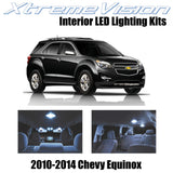 XtremeVision Interior LED for Chevy Equinox 2010-2014 (11 Pieces) Cool White Int