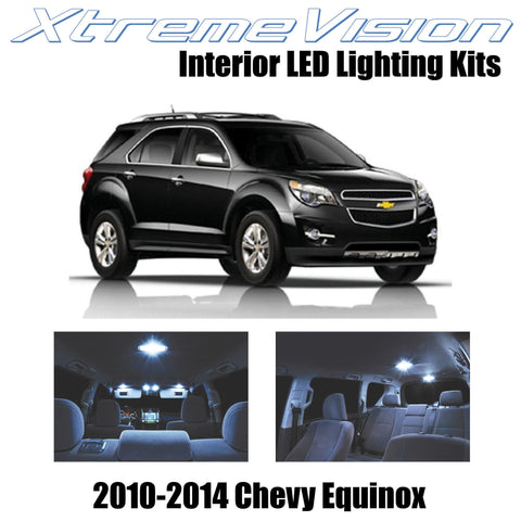 XtremeVision Interior LED for Chevy Equinox 2010-2014 (11 Pieces) Cool White Int