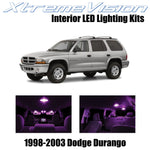 XtremeVision Interior LED for Dodge Durango 1998-2003 (6 Pieces) Pink Interior L