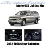 XtremeVision Interior LED for Chevy Suburban 2002-2006 (10 Pieces) Pure White In