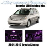 XtremeVision Interior LED for Toyota Sienna 2004-2010 (14 Pieces) Pink Interior