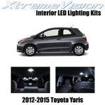XtremeVision Interior LED for Toyota Yaris 2012-2015 (6 Pieces) Pure White Inter