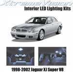 Xtremevision Interior LED for Jaguar XJ Super V8 1998-2002 (18 Pieces) Cool White Interior LED Kit + Installation Tool