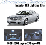 Xtremevision Interior LED for Jaguar XJ Super V8 1998-2002 (18 Pieces) Cool White Interior LED Kit + Installation Tool