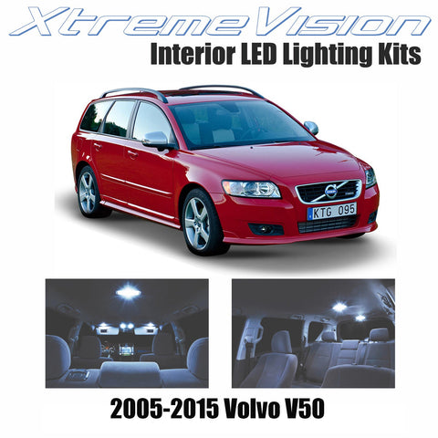 Xtremevision Interior LED for Volvo V50 2005-2015 (10 Pieces)