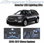 XtremeVision Interior LED for Chevrolet Equinox 2010-2017 (4 Pieces) Cool White Interior LED Kit + Installation Tool