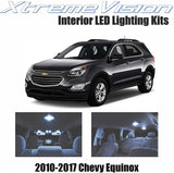 XtremeVision Interior LED for Chevrolet Equinox 2010-2017 (4 Pieces) Cool White Interior LED Kit + Installation Tool