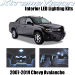 Xtremevision Interior LED for Chevy Avalanche 2007-2014 (14 Pieces)