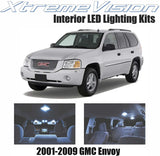 Xtremevision Interior LED for GMC Envoy 2001-2009 (9 Pieces) Cool White Interior LED Kit + Installation Tool