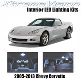 Xtremevision Interior LED for Chevrolet Corvette 2005-2013 (4 Pieces) Cool White Interior LED Kit + Installation Tool
