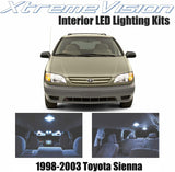 XtremeVision Interior LED for Toyota Sienna 1998-2003 (9 Pieces)