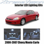 XtremeVision Interior LED for Chevrolet Monte Carlo 2000-2007 (5 Pieces) Cool White Interior LED Kit + Installation Tool