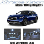 Xtremevision Interior LED for Infiniti EX 35 2008-2017 (6 Pieces) Cool White Interior LED Kit + Installation Tool