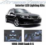 XtremeVision Interior LED for Saab 9-5 1998-2009 (14 Pieces) Cool White Interior LED Kit + Installation Tool