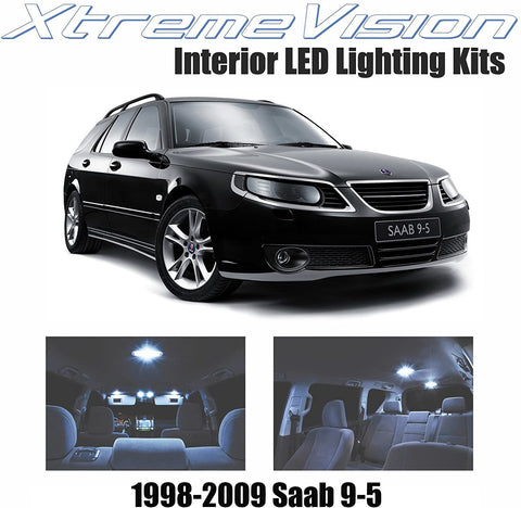 XtremeVision Interior LED for Saab 9-5 1998-2009 (14 Pieces)