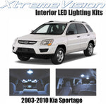 Xtremevision Interior LED for Kia Sportage 2003-2010 (6 Pieces) Cool White Interior LED Kit + Installation Tool