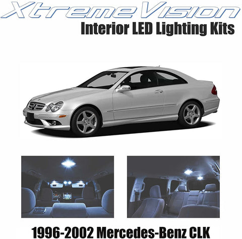 XtremeVision Interior LED for Mercedes-Benz CLK 1996-2002 (5 Pieces)