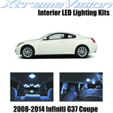 Xtremevision Interior LED for Infiniti G37 Coupe 2008-2014 (9 Pieces)