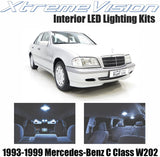 Xtremevision Interior LED for Mercedes-Benz C Class W202 1993-1999 (14 Pieces)
