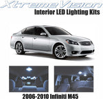XtremeVision Interior LED for Infiniti M45 2006-2010 (10 Pieces) Cool White Interior LED Kit + Installation Tool