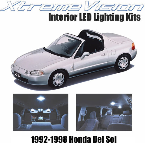 Xtremevision Interior LED for Honda Del Sol 1992-1998 (2 Pieces)