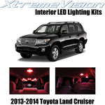 XtremeVision Interior LED for Toyota Land Cruiser 2013-2014 (9 pcs)