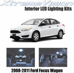 XtremeVision Interior LED for Ford Focus Wagon 2008-2011 (4 Pieces) Cool White Interior LED Kit + Installation Tool