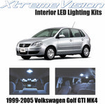 XtremeVision Interior LED for Volkswagen Golf GTI MK4 1999-2005 (9 Pieces) Cool White Interior LED Kit + Installation Tool