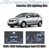 XtremeVision Interior LED for Volkswagen Golf GTI MK4 1999-2005 (9 Pieces) Cool White Interior LED Kit + Installation Tool