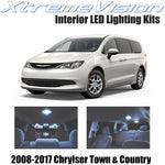Xtremevision Interior LED for Chrysler Town & Country 2008-2017 (16 Pieces)