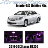 XtremeVision Interior LED for Lexus HS250 2010-2012 (5 pcs)