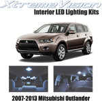 Xtremevision Interior LED for Mitsubishi Outlander 2007-2013 (3 Pieces) Cool White Interior LED Kit + Installation Tool