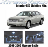 Xtremevision Interior LED for Mercury Sable 2008-2009 (10 Pieces)