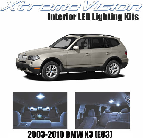 XtremeVision Interior LED for BMW X3 (E83) 2003-2010 (13 Pieces)