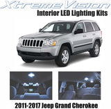 Xtremevision Interior LED for Jeep Grand Cherokee 2011-2017 (8 Pieces)