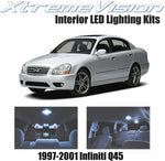 Xtremevision Interior LED for Infiniti Q45 1997-2001 (8 Pieces) Cool White Interior LED Kit + Installation Tool